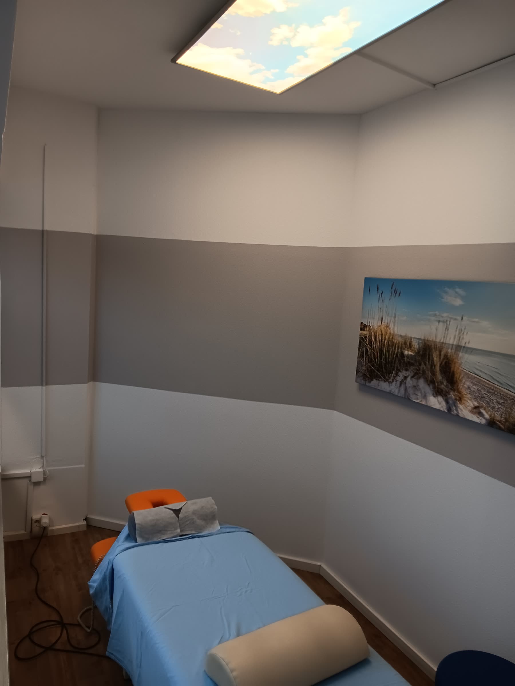 Behandlungszimmer der Physiotherapie Brunkhorst